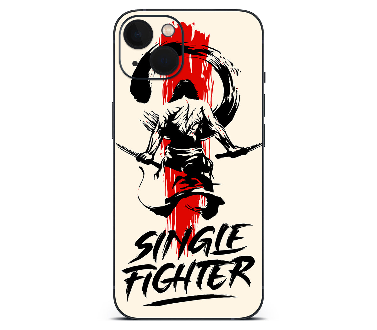 iPhone 13 skin, Samurai, back skin