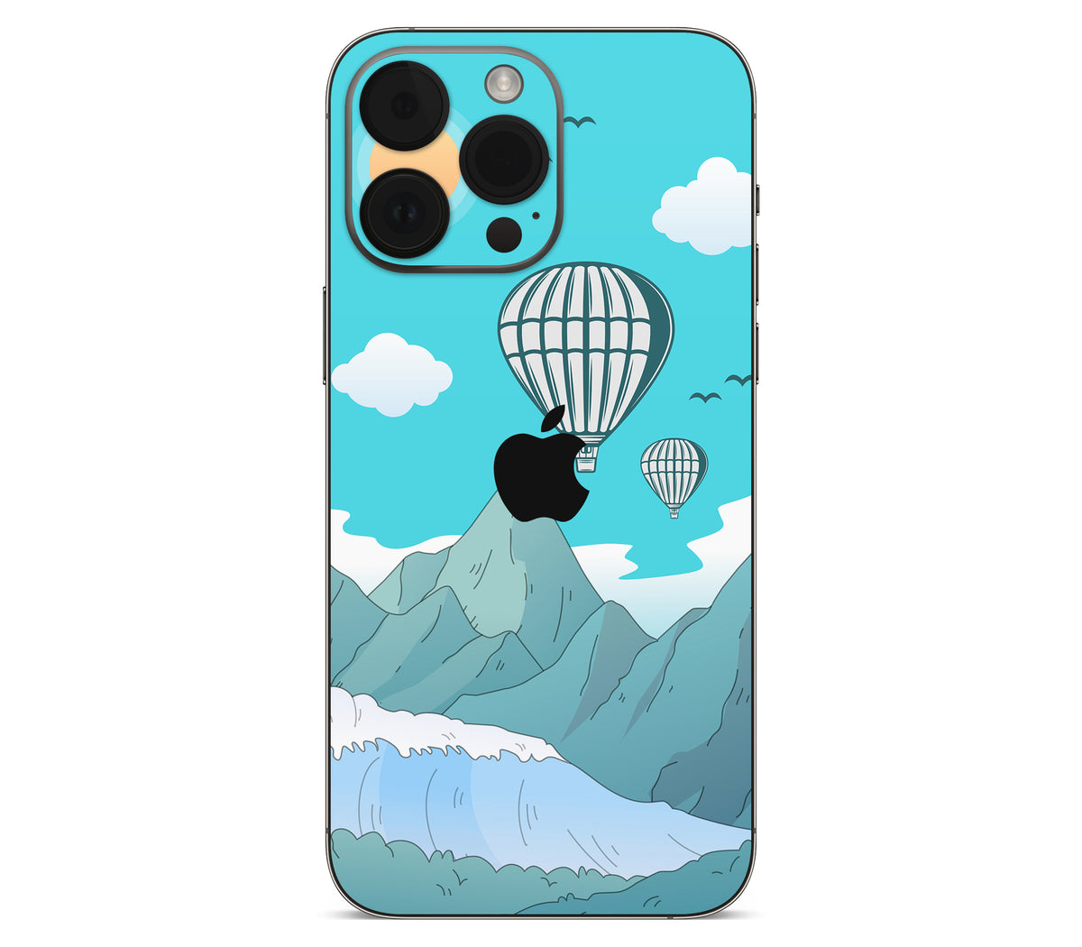 iPhone 14 Pro Max skin, Altitude Error, back skin with logo cutout