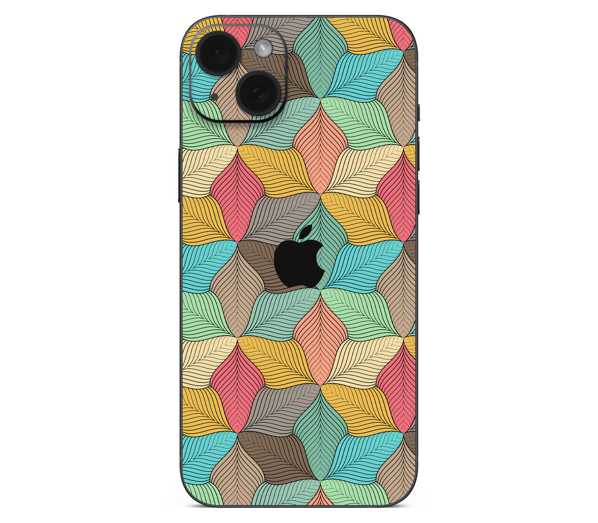 iPhone 14 skin, Blossom, back skin with logo cutout