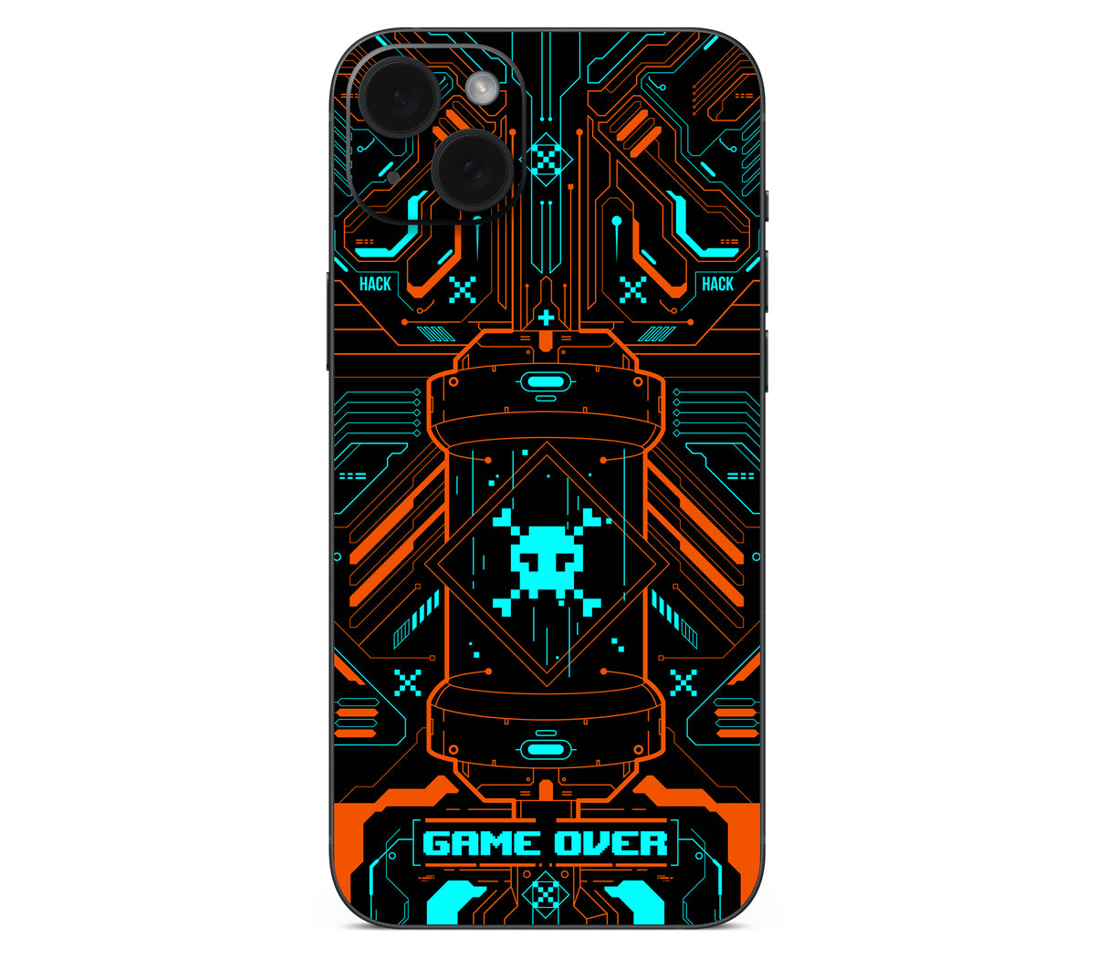 iPhone 15 skin, Fatal Error, back skin