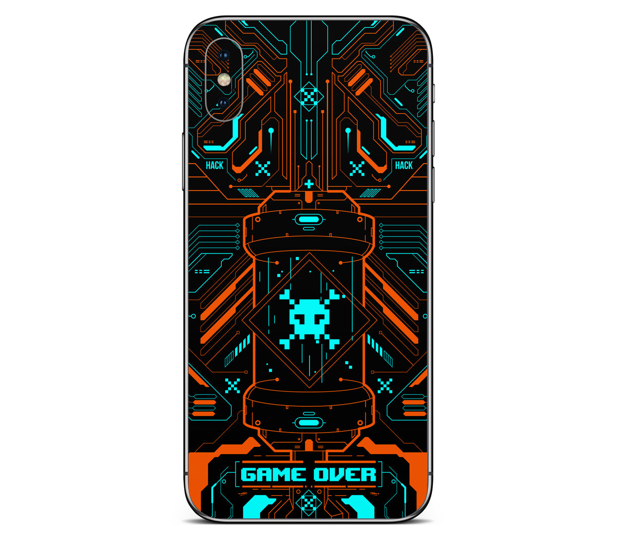 iPhone XS Max skin, Fatal Error, back skin