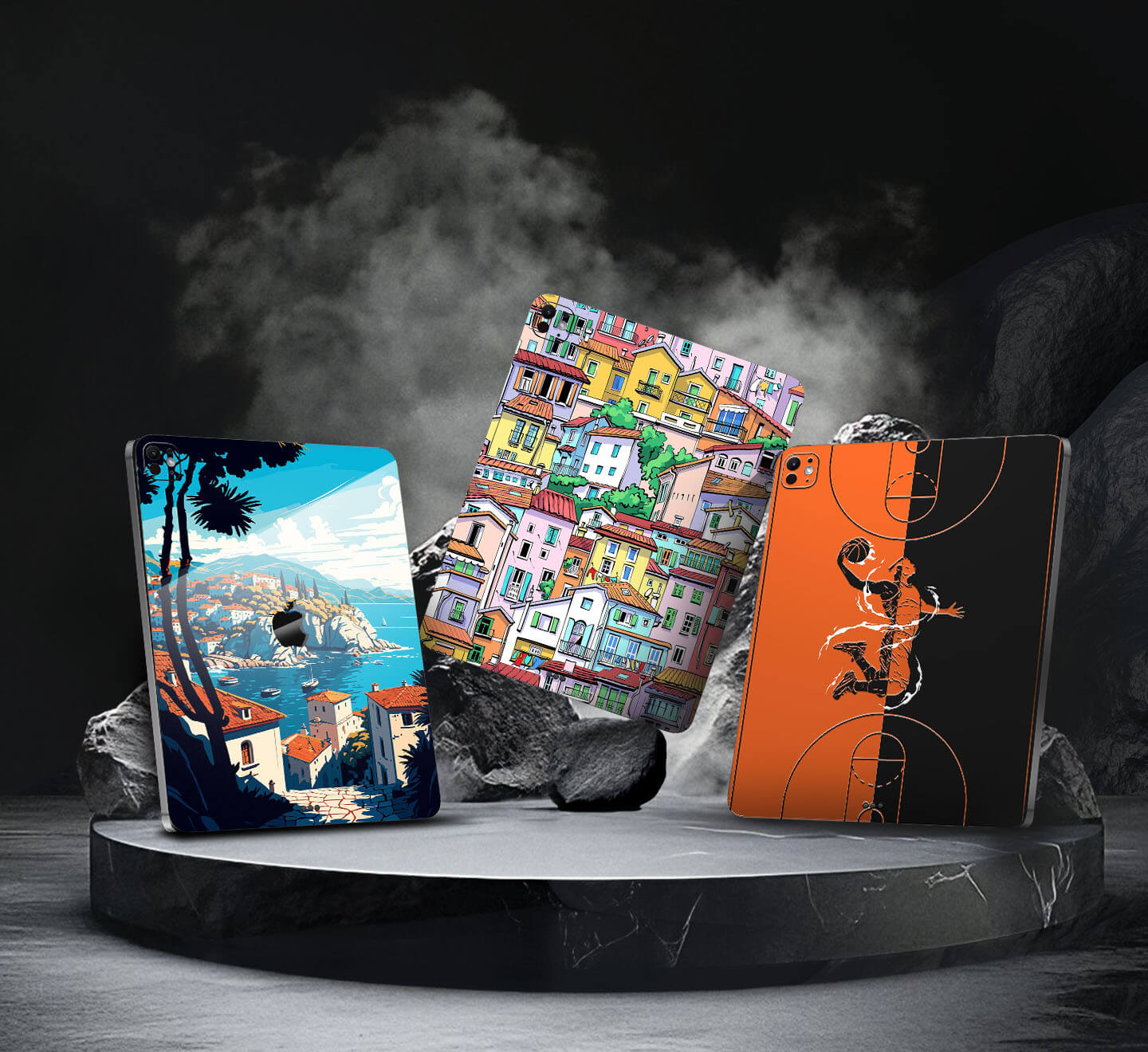 iPad Skins with different designs