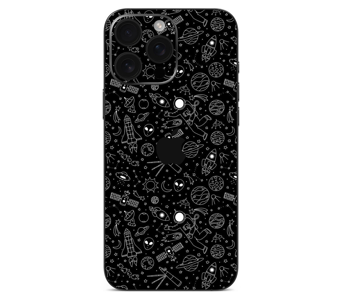 iPhone 16 Pro skin, Cygnus, back skin with logo cutout