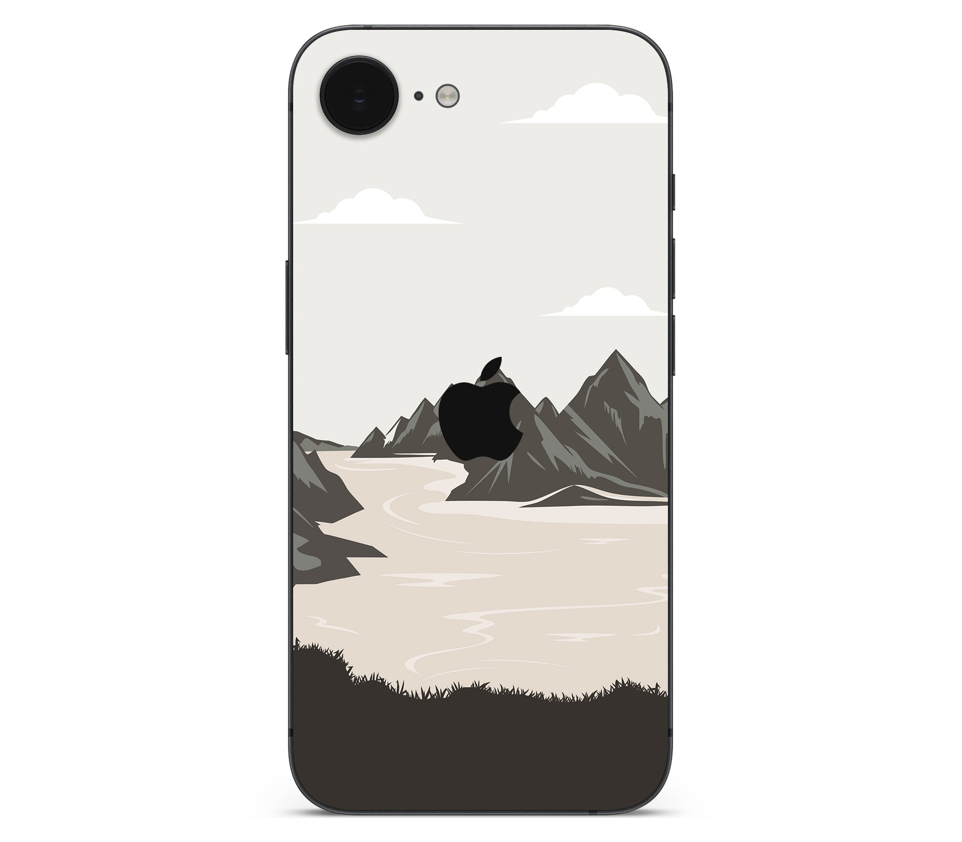 iPhone 17e skin, Dope Valley, back skin with logo cutout