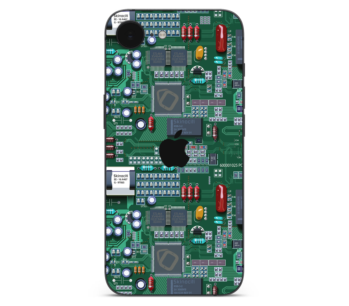 iPhone 16e skin, Terminal, back skin with logo cutout
