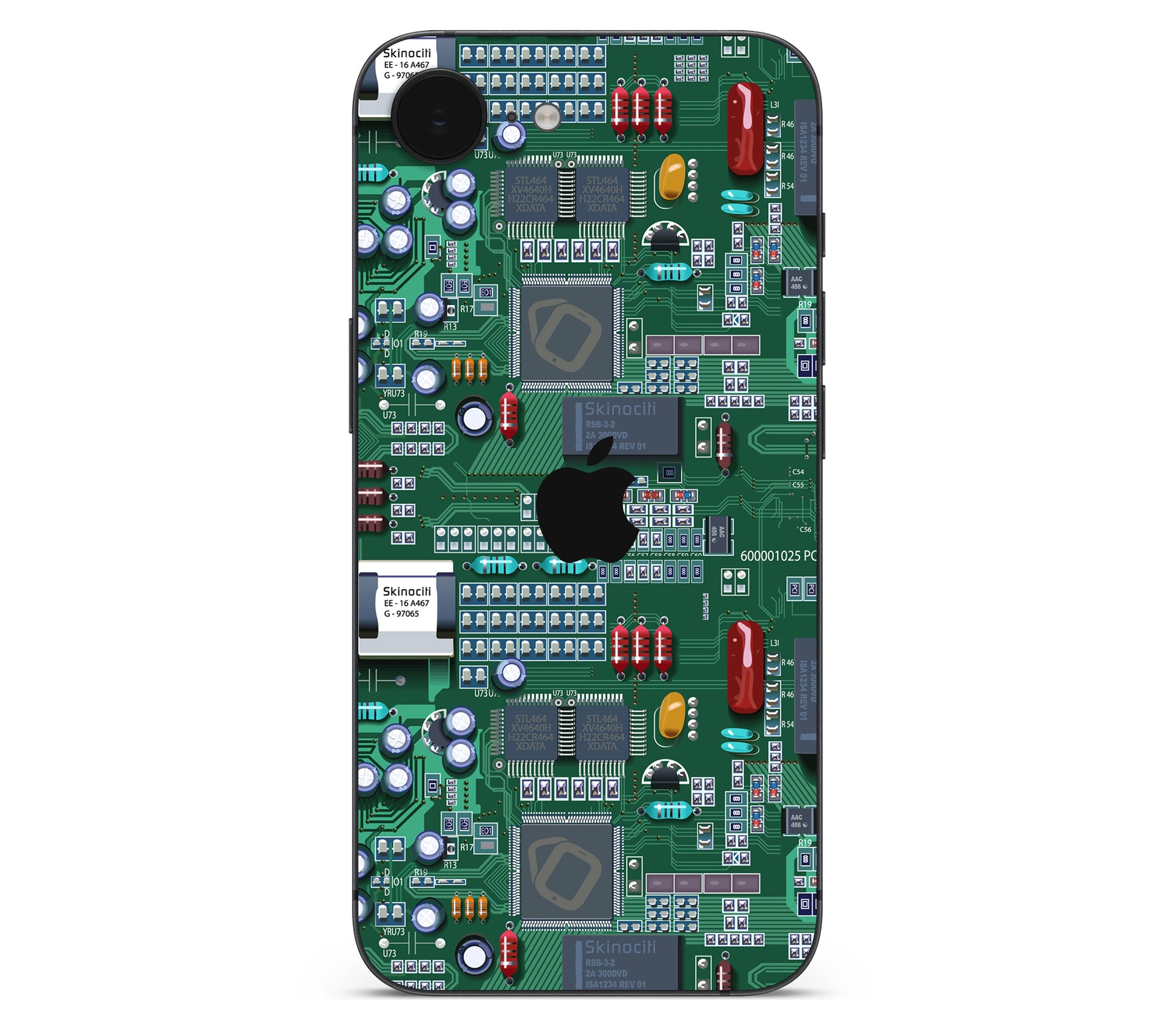 iPhone 17e skin, Terminal, back skin with logo cutout