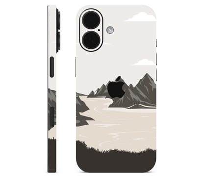iPhone 17 skin, Dope Valley, full wrap with logo cutout
