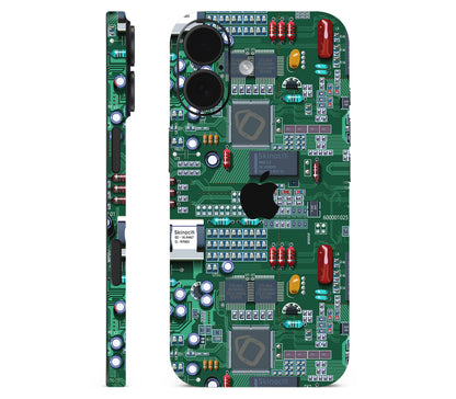 iPhone 17 skin, Terminal, full wrap with logo cutout