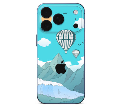 iPhone 18 Pro skin, Altitude Error, back skin with logo cutout