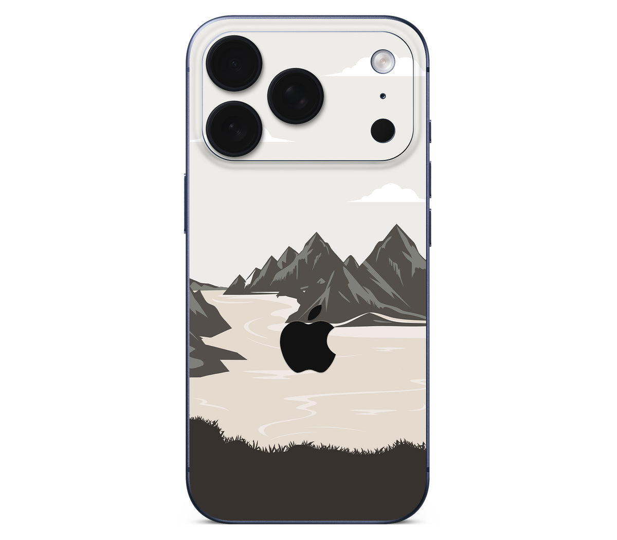 iPhone 17 Pro skin, Dope Valley, back skin with logo cutout