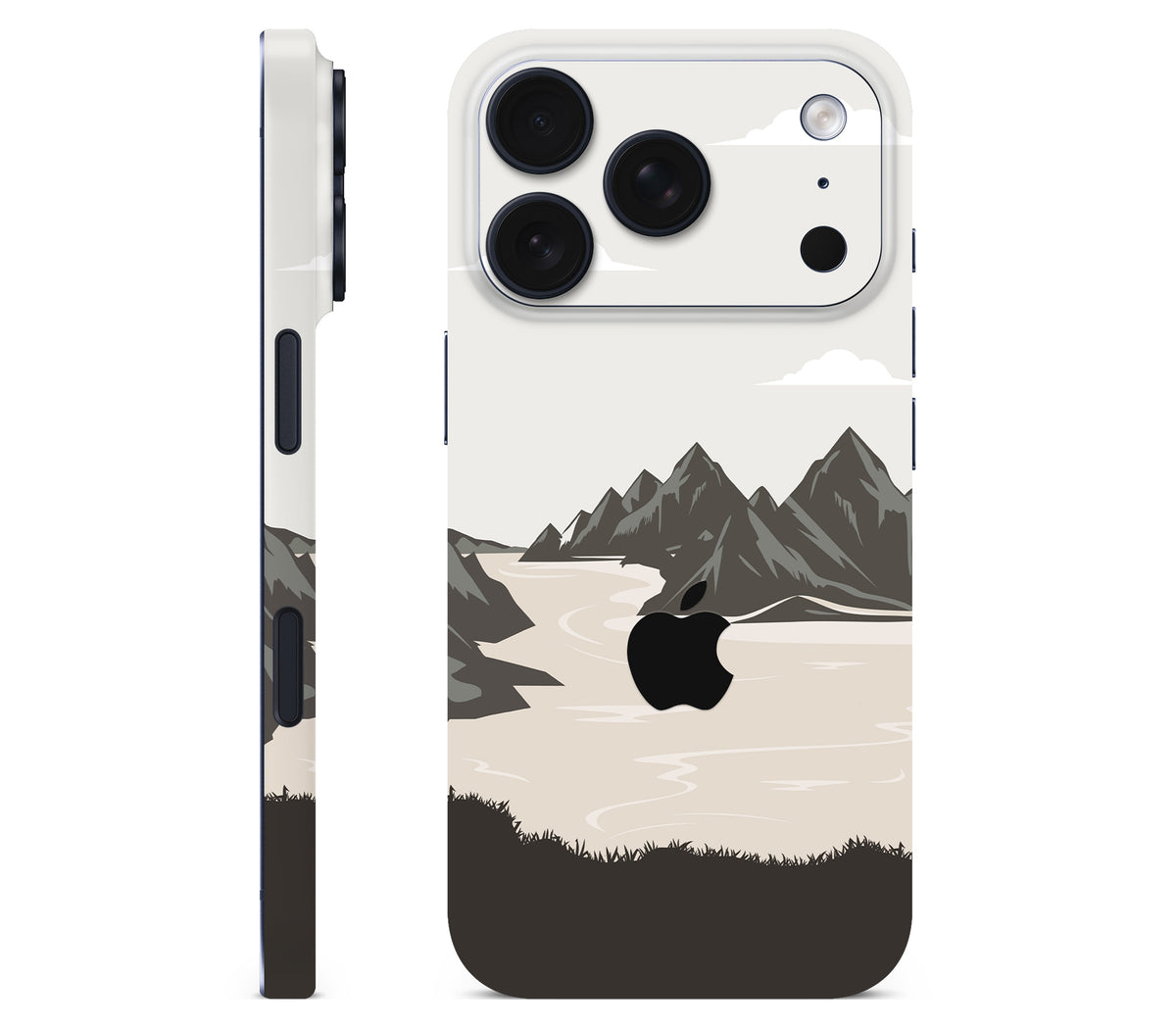 iPhone 18 Pro Max skin, Dope Valley, full wrap with logo cutout
