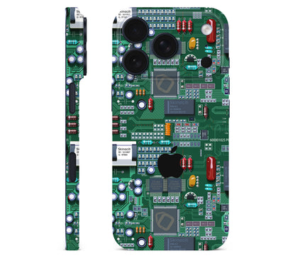 iPhone 17 Pro Max skin, Terminal, full wrap with logo cutout