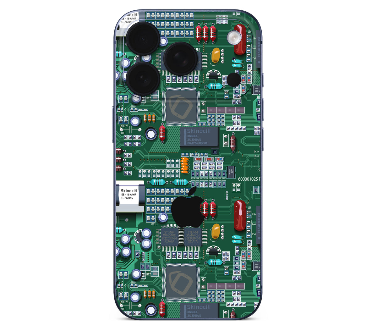 iPhone 17 Pro skin, Terminal, back skin with logo cutout