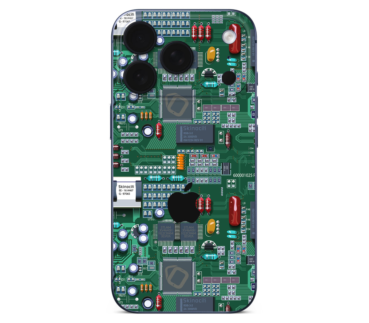 iPhone 18 Pro skin, Terminal, back skin with logo cutout