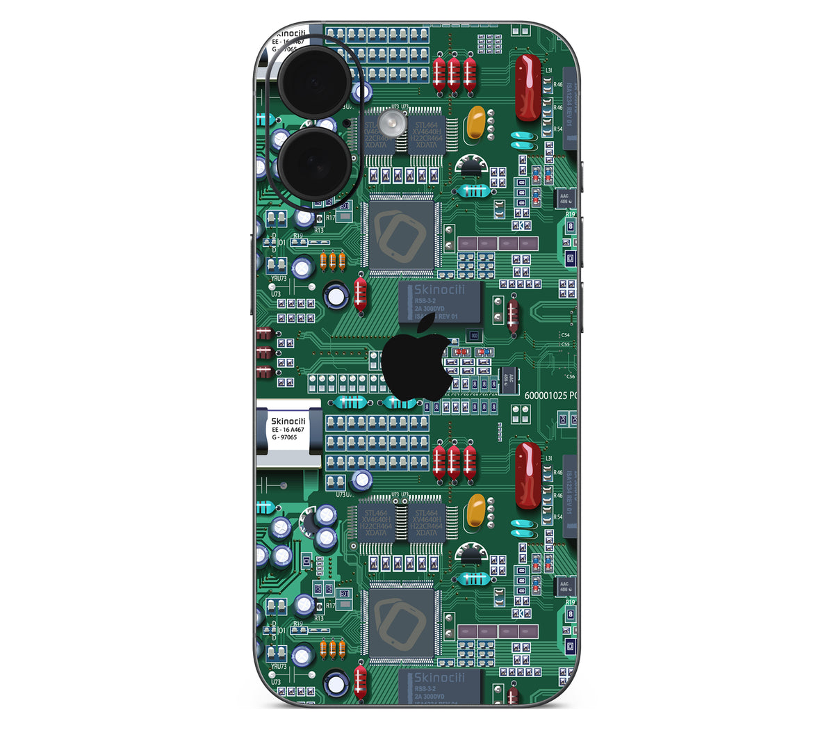 iPhone 17 skin, Terminal, back skin with logo cutout