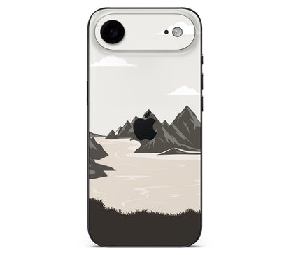 iPhone Air skin, Dope Valley, back skin with logo cutout