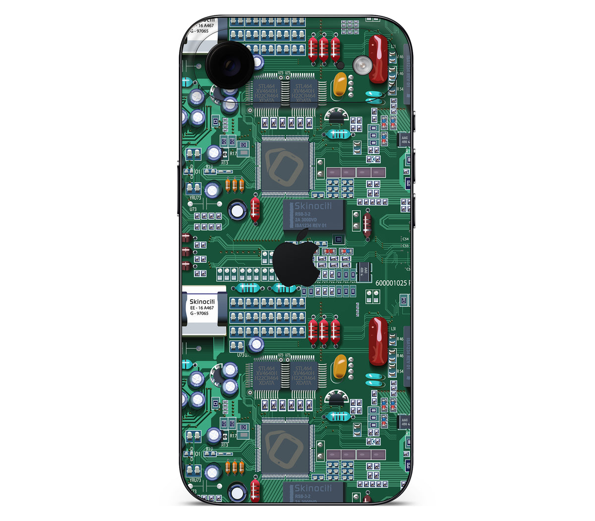 iPhone Air skin, Terminal, back skin with logo cutout