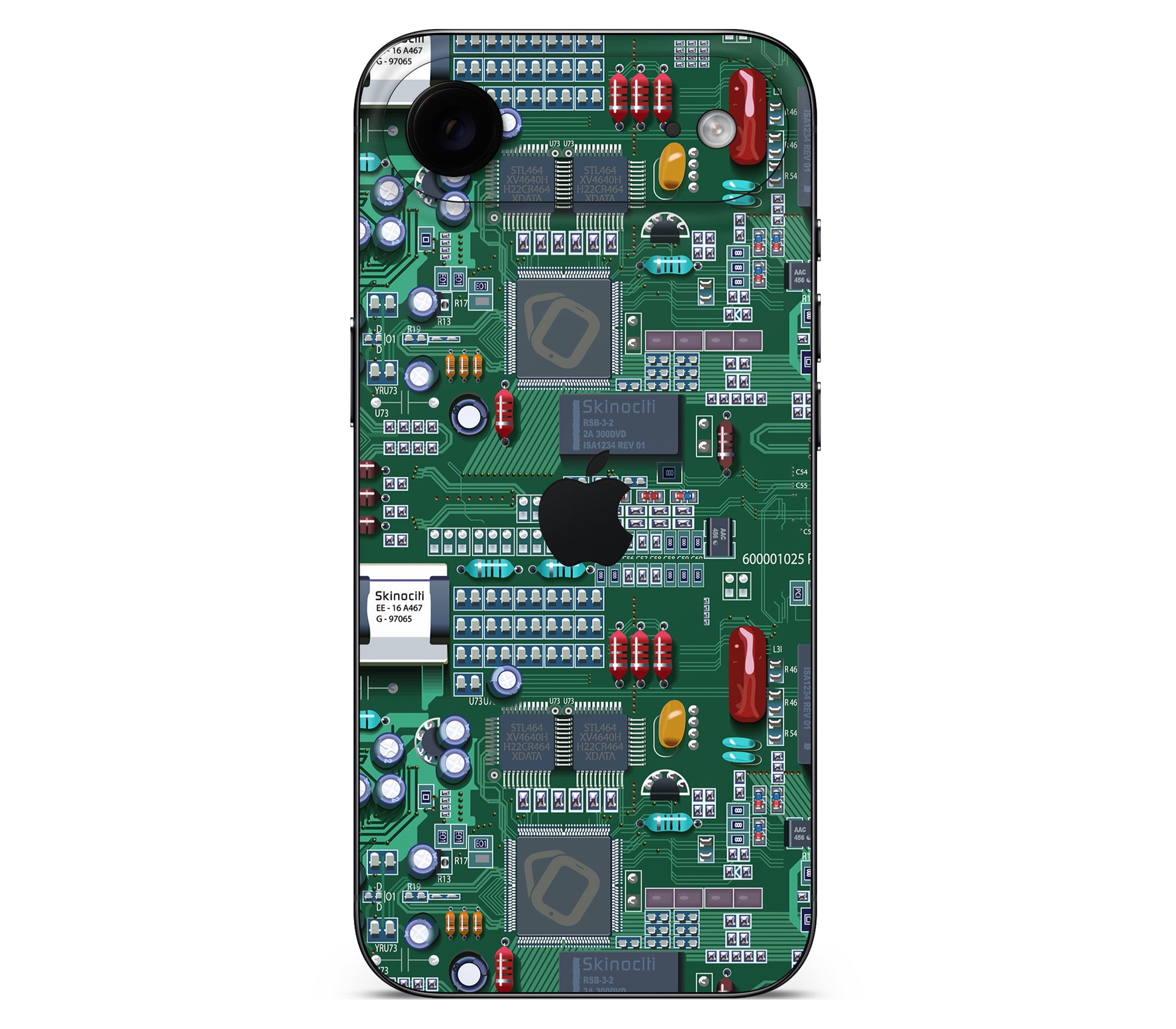 iPhone Air skin, Terminal, back skin with logo cutout