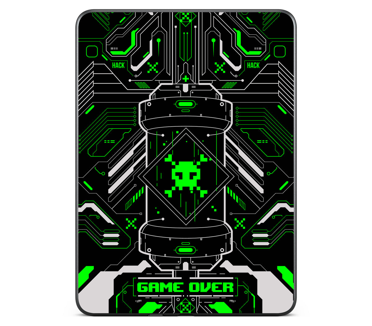 Kindle Colorsoft 2024 skin, Fatal Error (Acid), back skin
