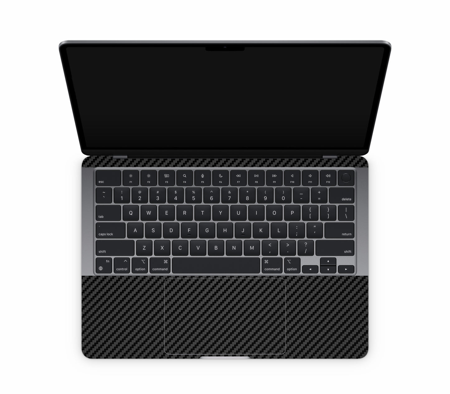 MacBook Air 13" (2012-2017) skin, Code: Carbon, inside skin