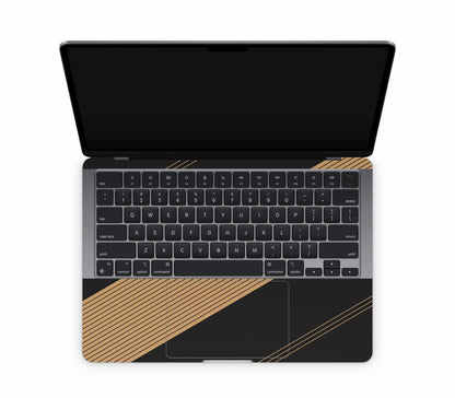 MacBook Air 13" (2012-2017) skin, Discipline, inside skin
