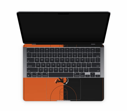 MacBook Air 13" (2022, M2) skin, Dunk, inside skin