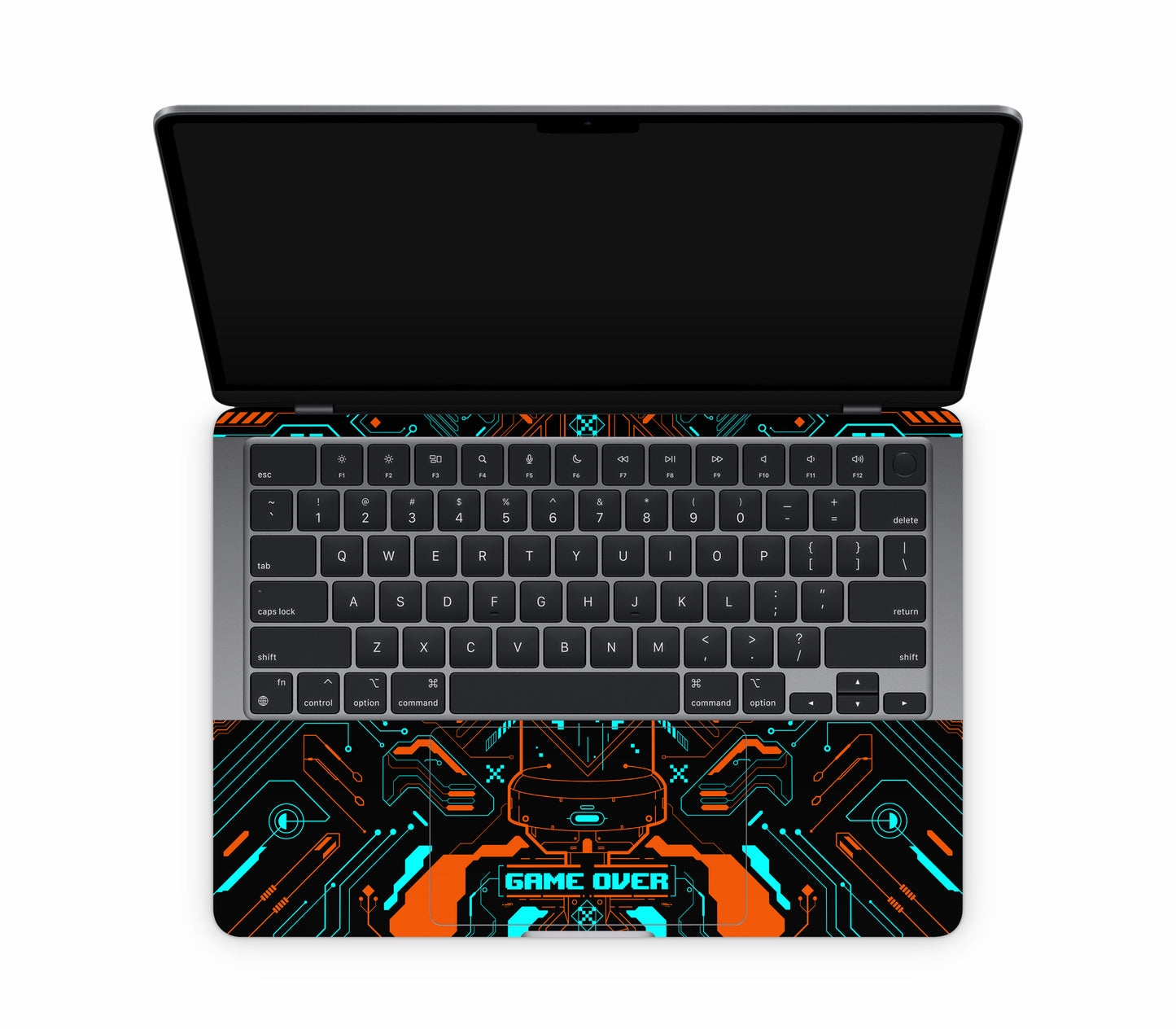 MacBook Air 13" (2022, M2) skin, Fatal Error, inside skin