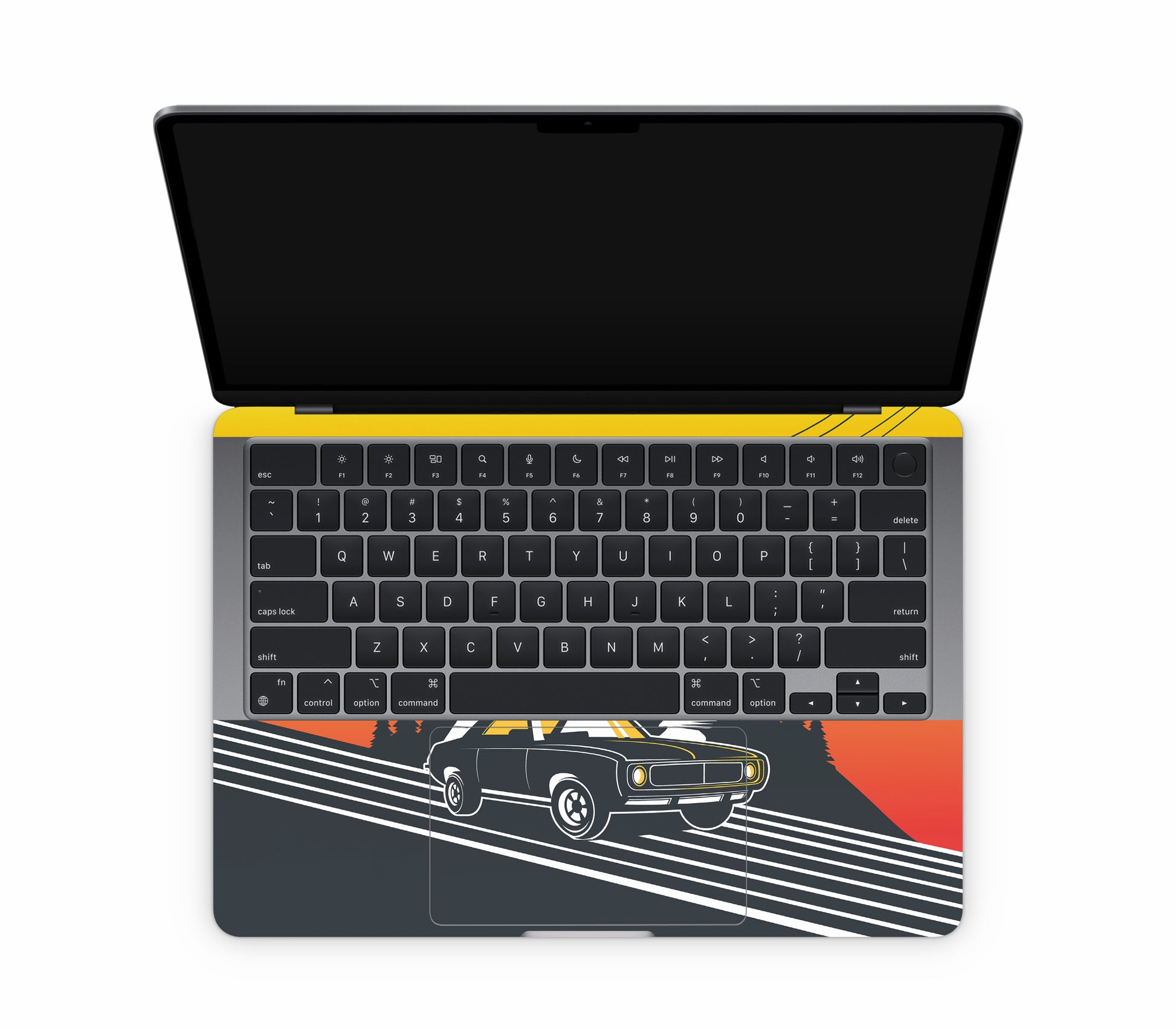 MacBook Air 13" (2022, M2) skin, Last Ride, inside skin