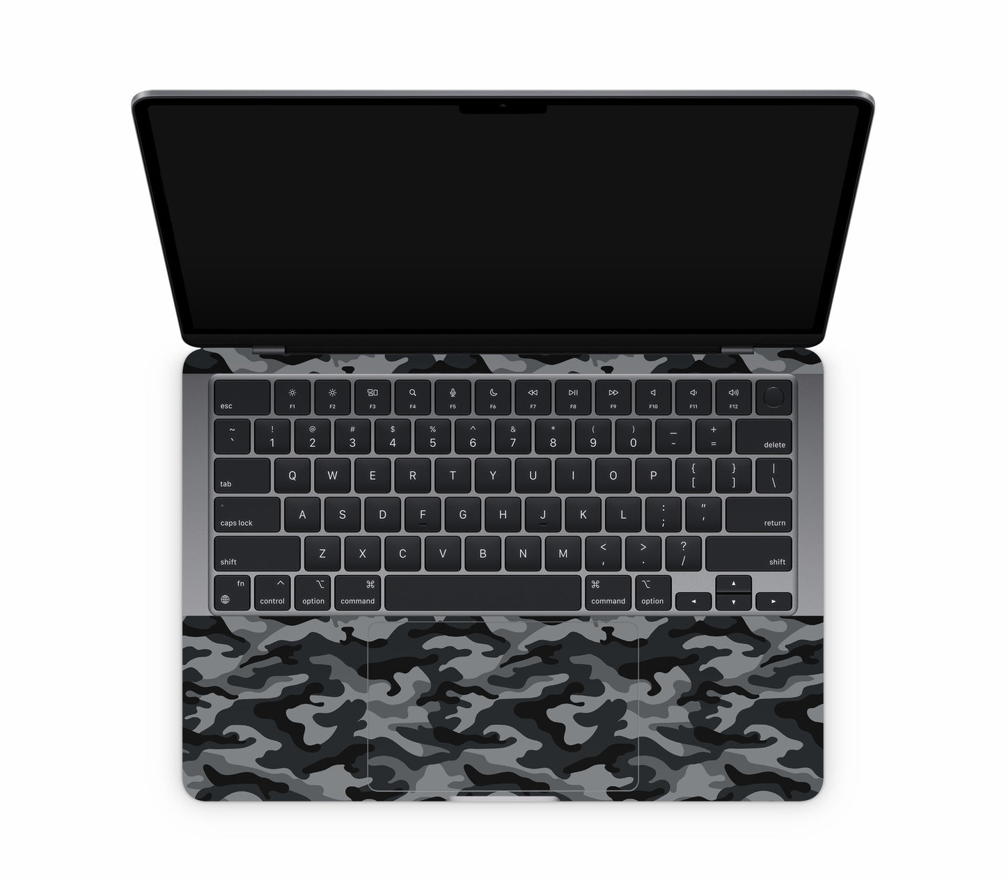 MacBook Air 13" (2022, M2) skin, Urban Camo, inside skin