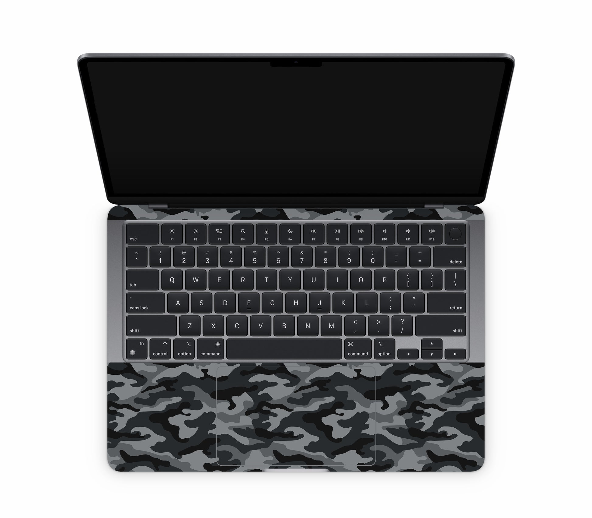 MacBook Air 13" (2022, M2) skin, Urban Camo, inside skin
