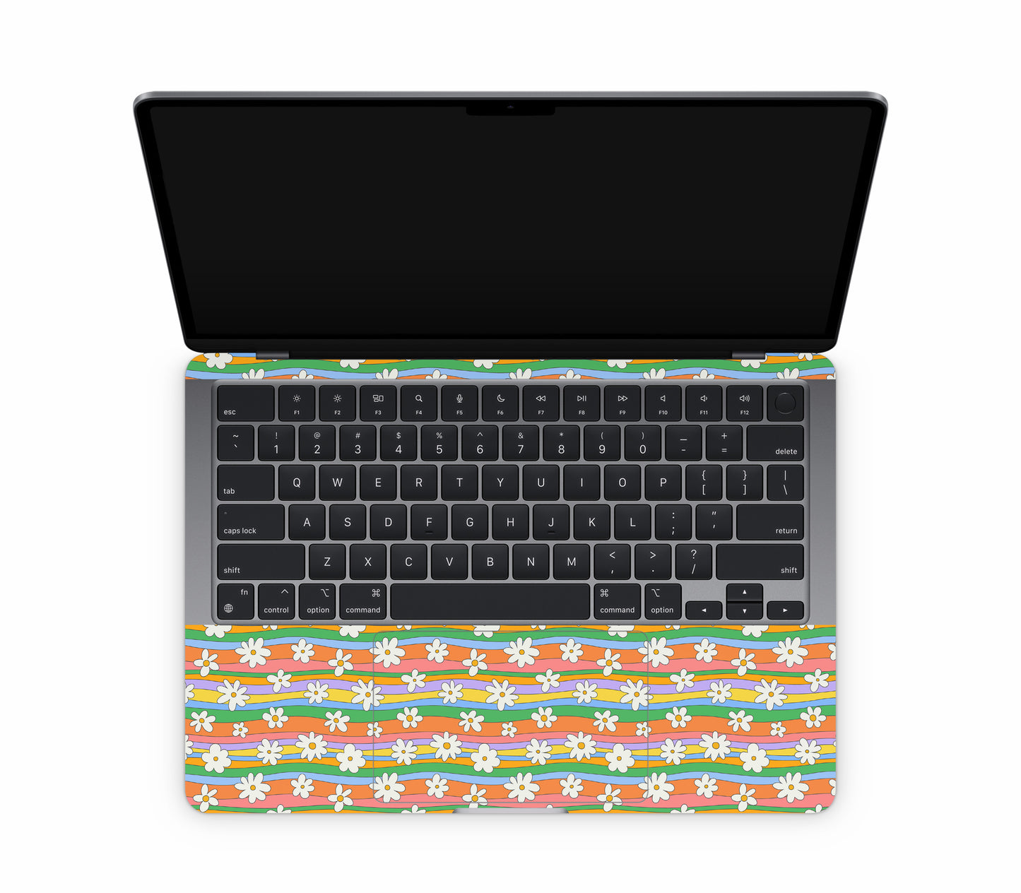 MacBook Air 13" (2025, M4) skin, Daisy Drift, inside skin