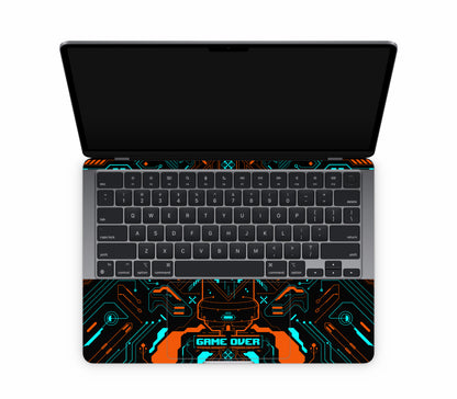 MacBook Air 13" (2025, M4) skin, Fatal Error, inside skin