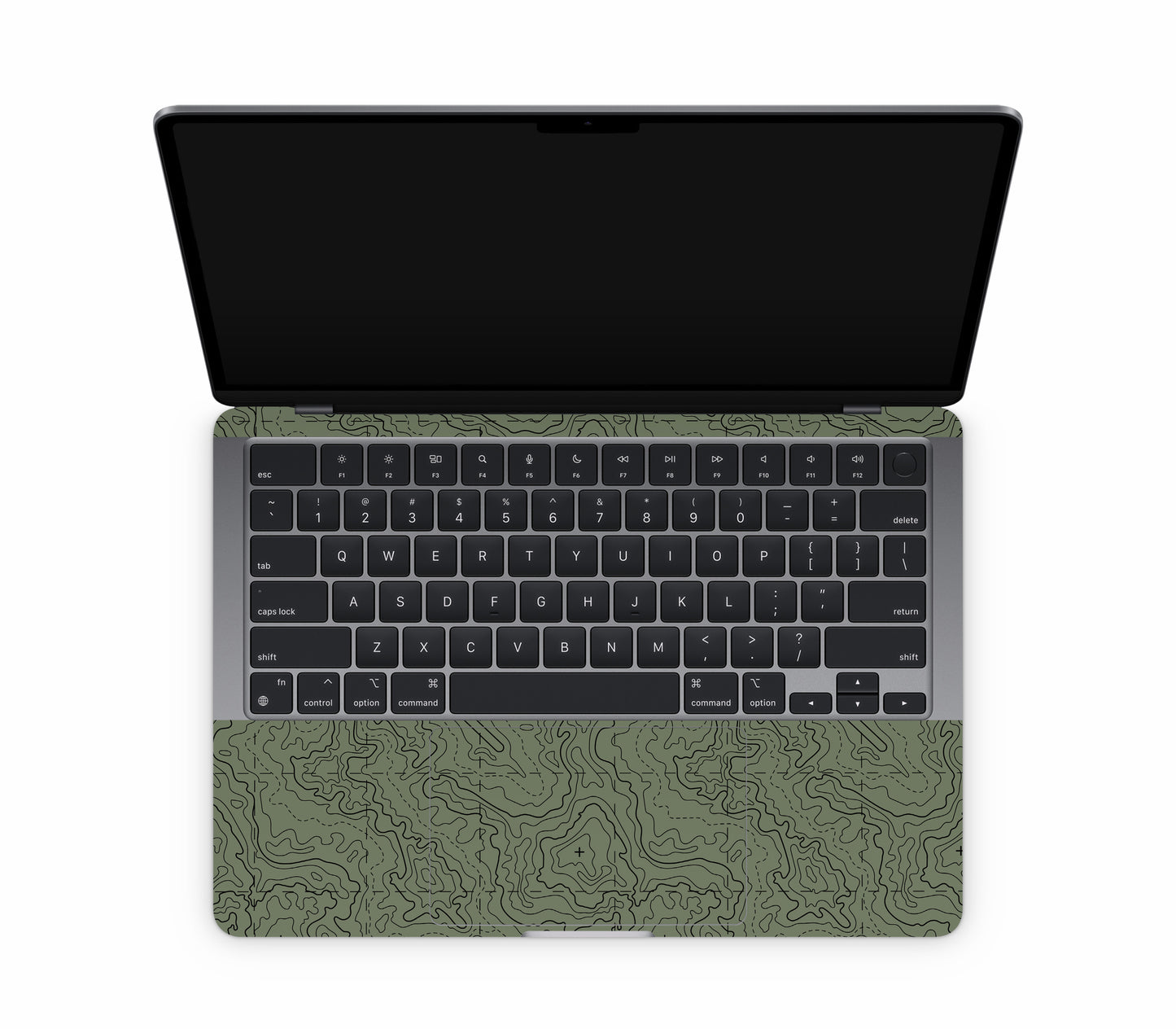 MacBook Air 13" (2025, M4) skin, Lockdown (Deathline), inside skin