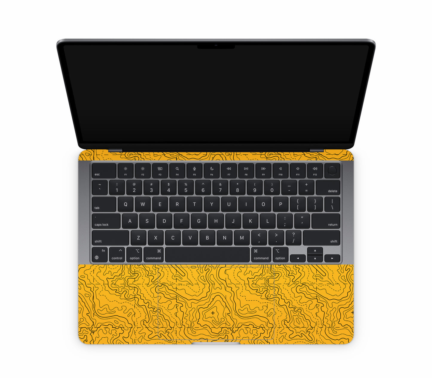 MacBook Air 13" (2025, M4) skin, Lockdown (No Return), inside skin