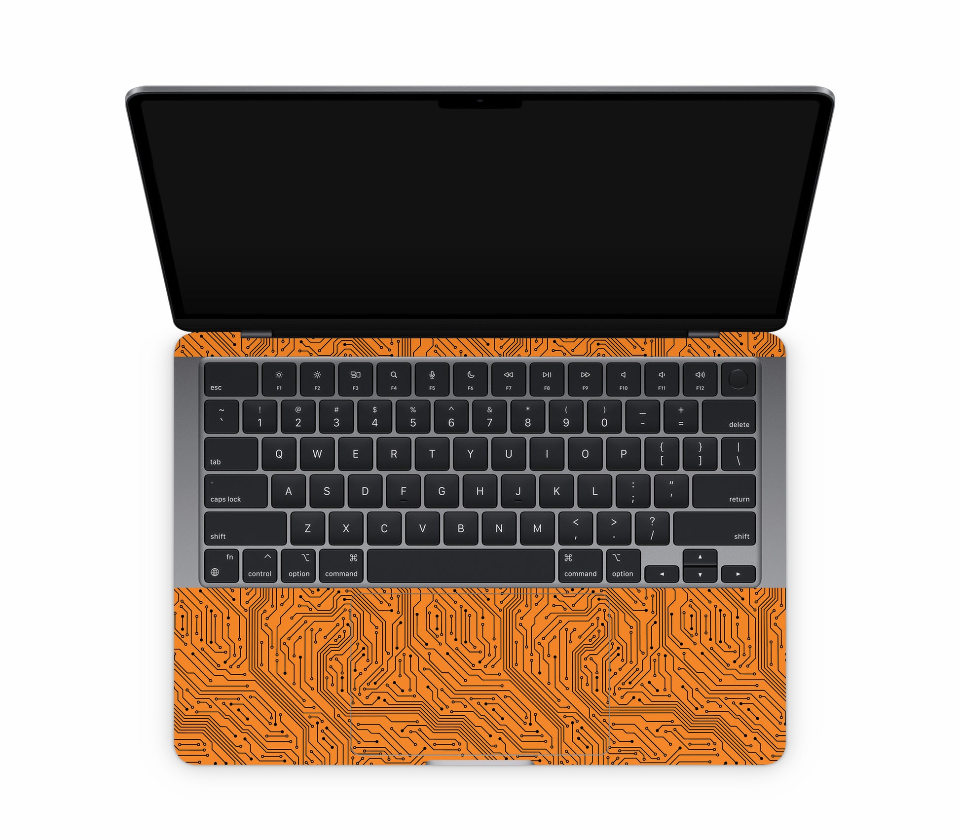 MacBook Air 13" (2025, M4) skin, Pulse Grid, inside skin