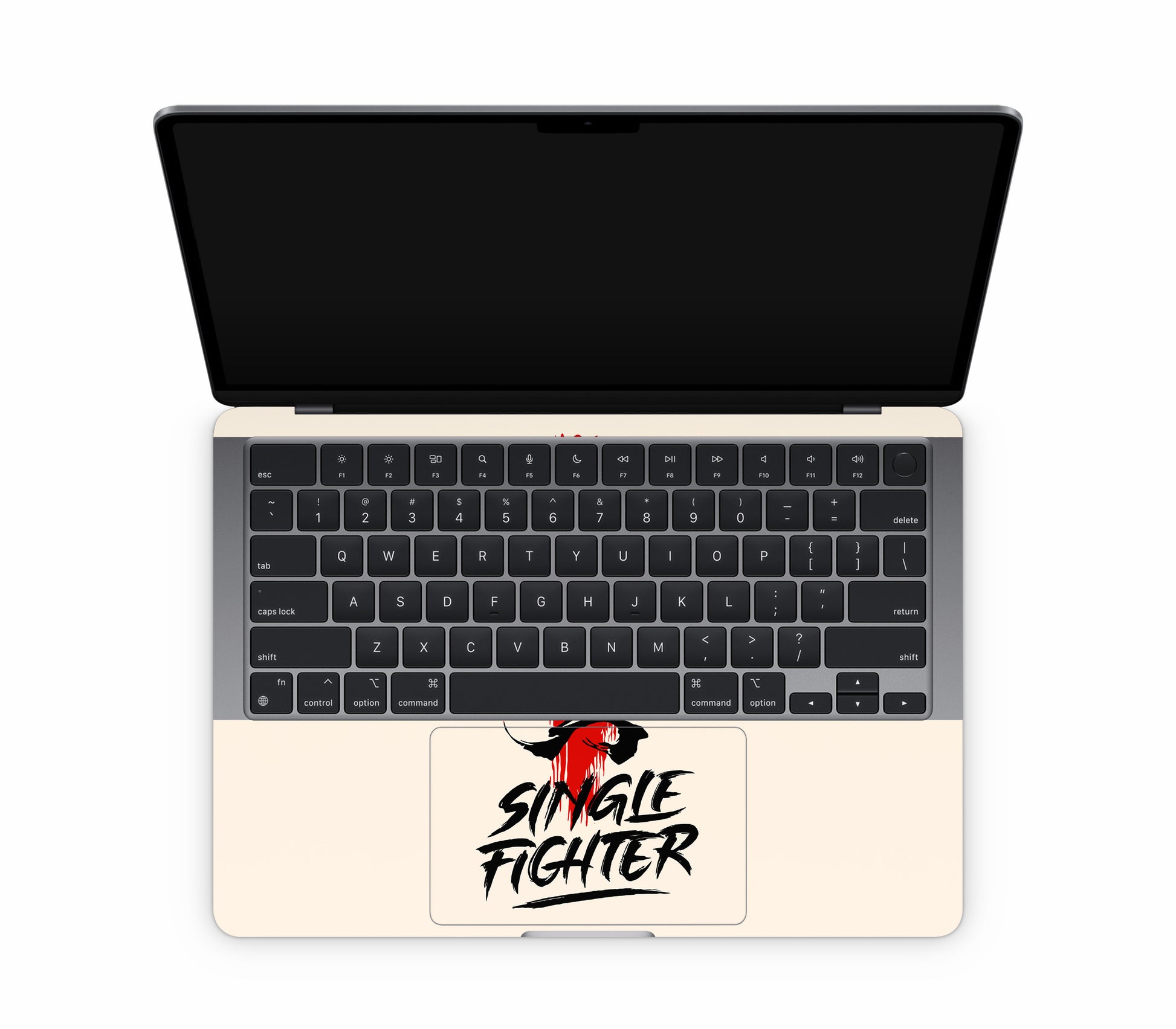 MacBook Air 13" (2025, M4) skin, Samurai, inside skin