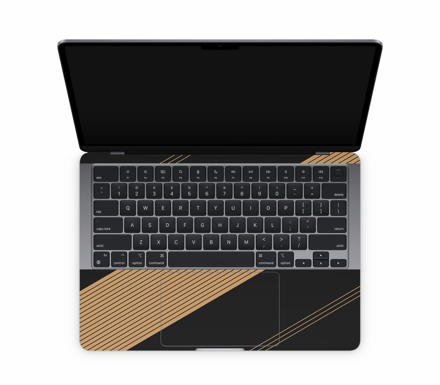 MacBook Air 13" (2026, M5) skin, Discipline, inside skin