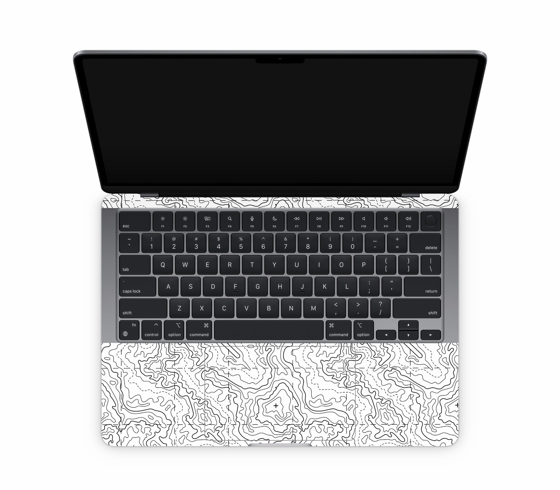 MacBook Air 13" (2026, M5) skin, Lockdown (Endgame), inside skin