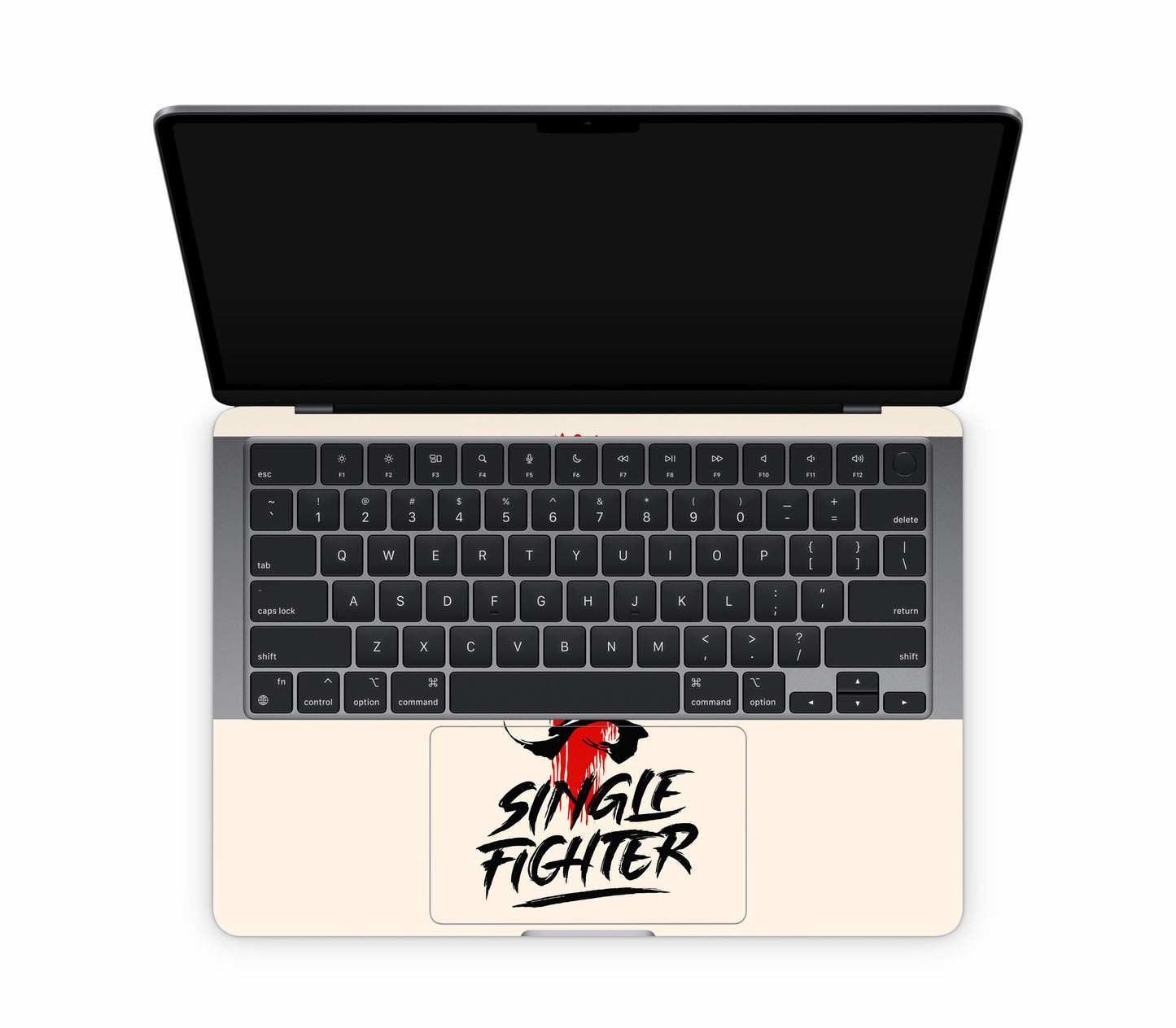 MacBook Air 13" (2026, M5) skin, Samurai, inside skin