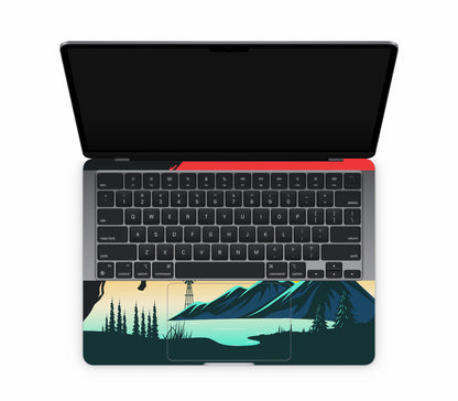 MacBook Air 13" (2026, M5) skin, Skybound, inside skin