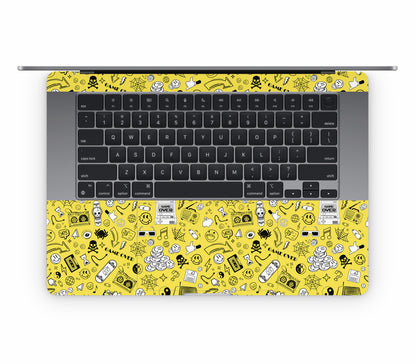 MacBook Air 15" (2023, M2) skin, 90’s Nostalgia, inside skin