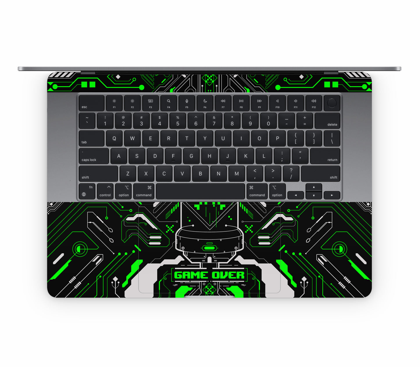 MacBook Air 15" (2023, M2) skin, Fatal Error (Acid), inside skin