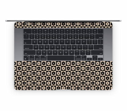 MacBook Air 15" (2023, M2) skin, Floral Grid, inside skin