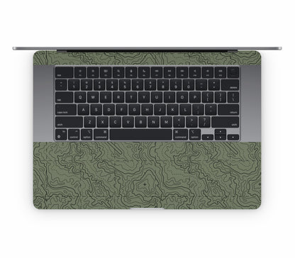 MacBook Air 15" (2023, M2) skin, Lockdown (Deathline), inside skin