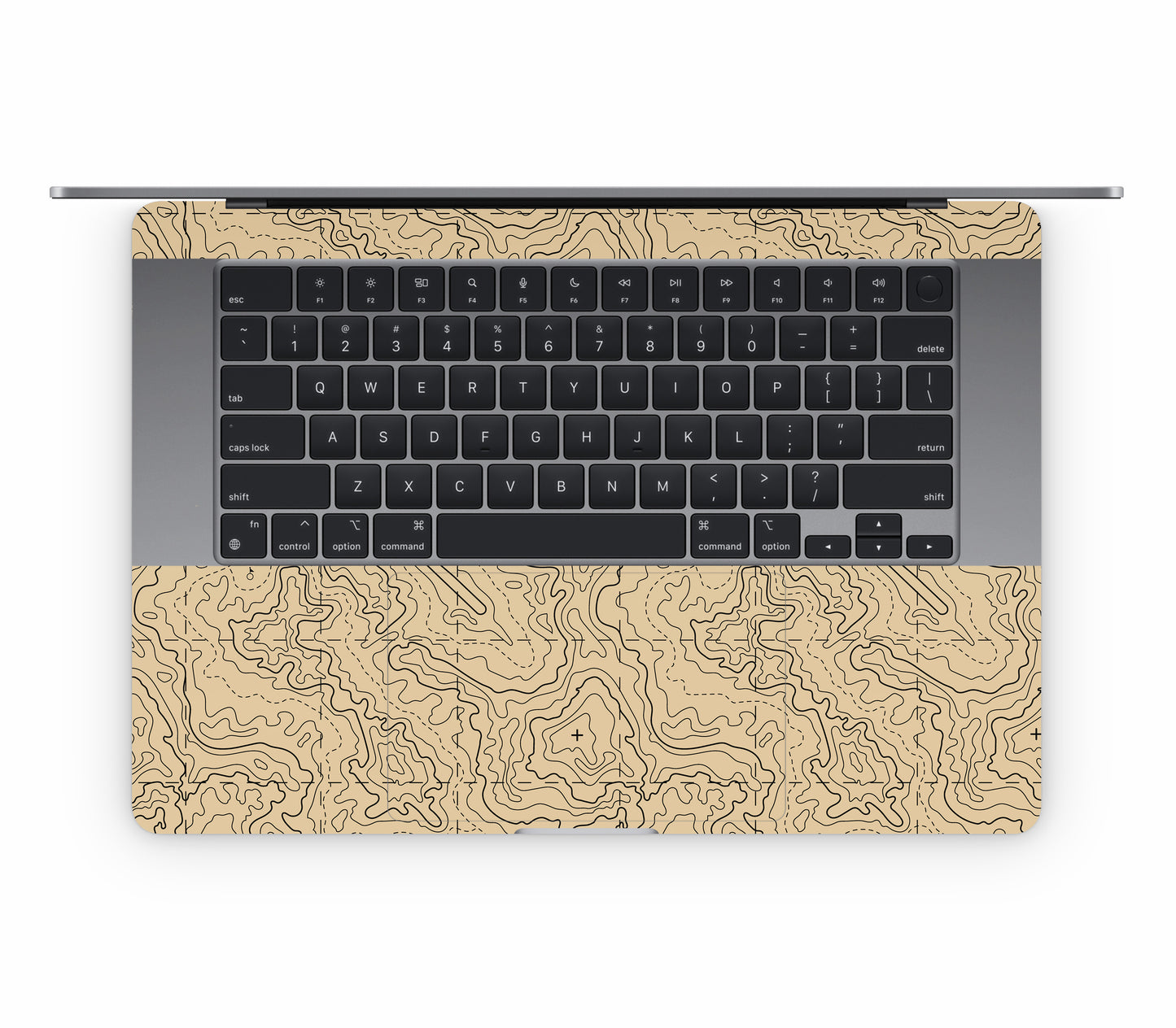 MacBook Air 15" (2023, M2) skin, Lockdown (Sandline), inside skin