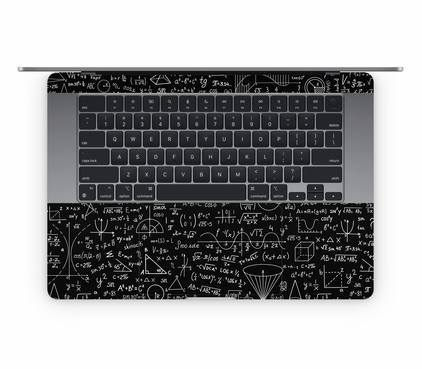 MacBook Air 15" (2023, M2) skin, Math Madness, inside skin