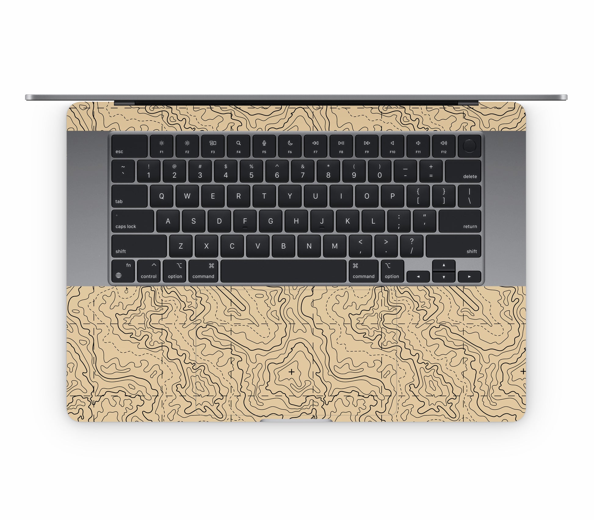 MacBook Air 15" (2024, M3) skin, Lockdown (Sandline), inside skin