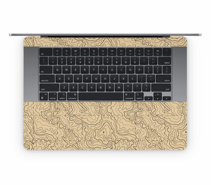 MacBook Air 15" (2024, M3) skin, Lockdown (Sandline), inside skin