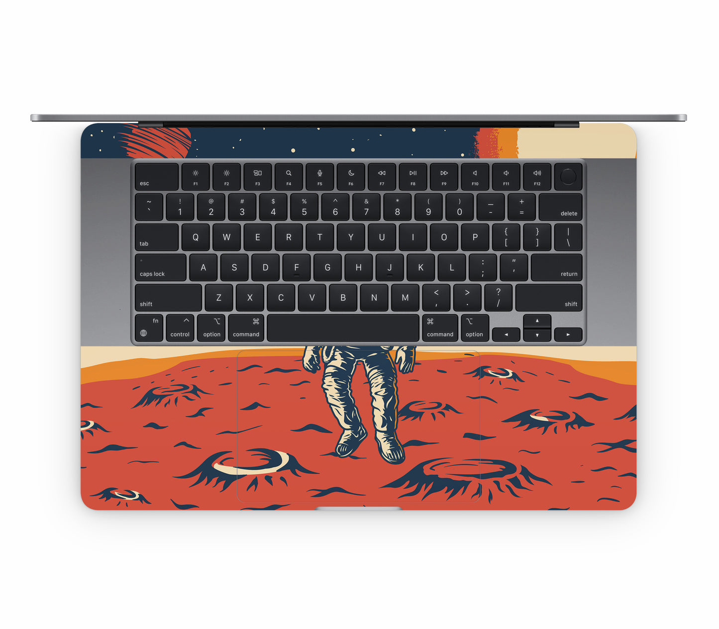 MacBook Air 15" (2024, M3) skin, Martian, inside skin