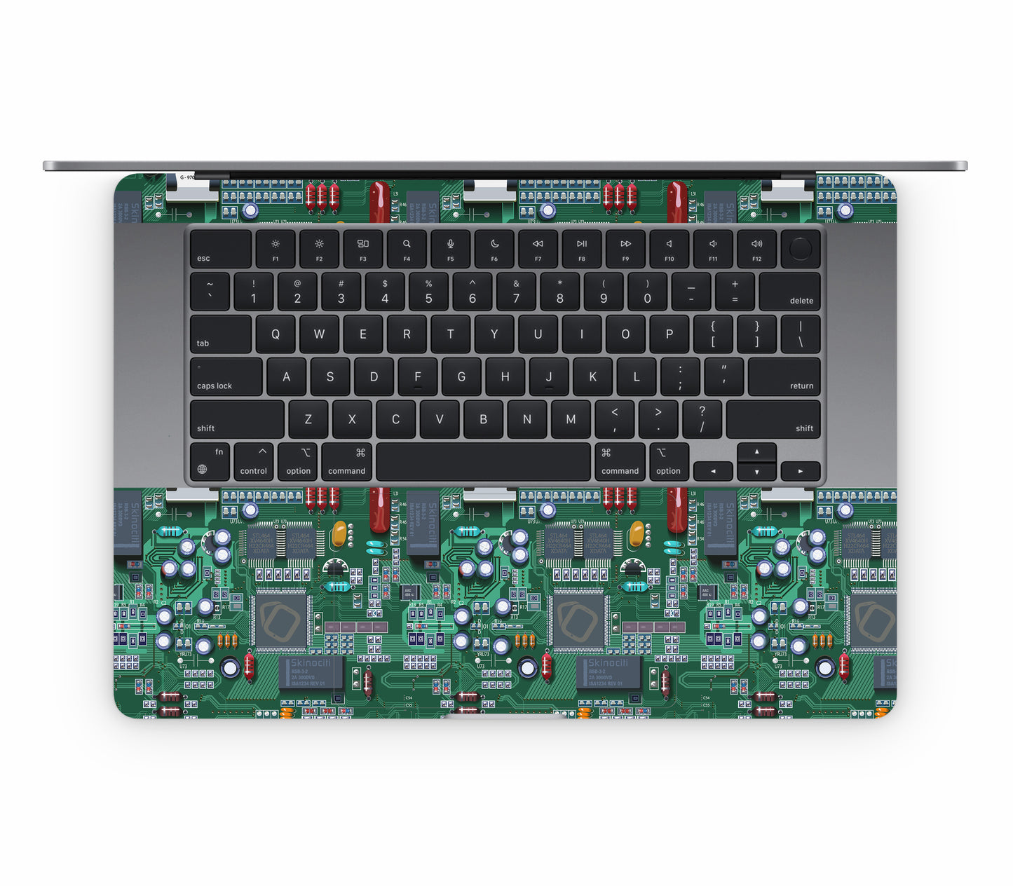 MacBook Air 15" (2024, M3) skin, Terminal, inside skin